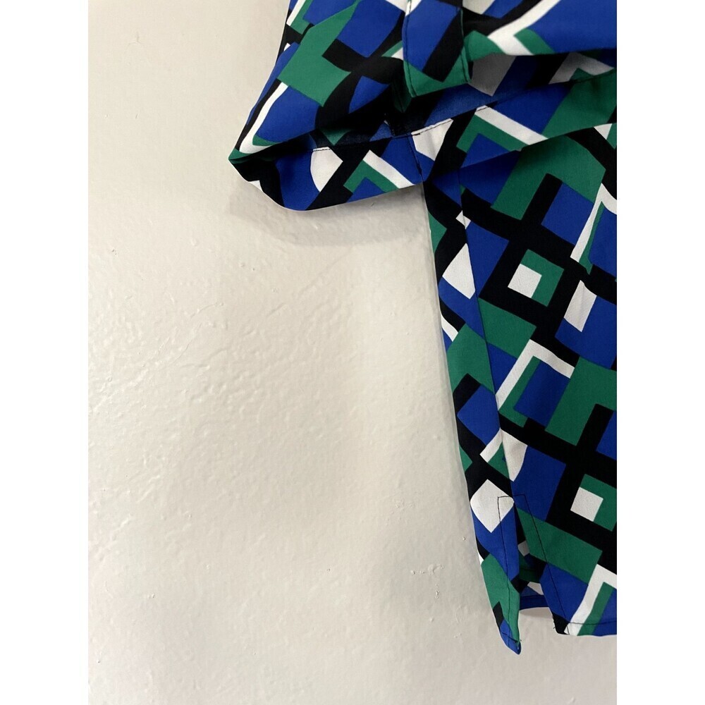 Catherines Womens Top Size 3X Colorful Travel Office Artsy Abstract - Picture 12 of 14